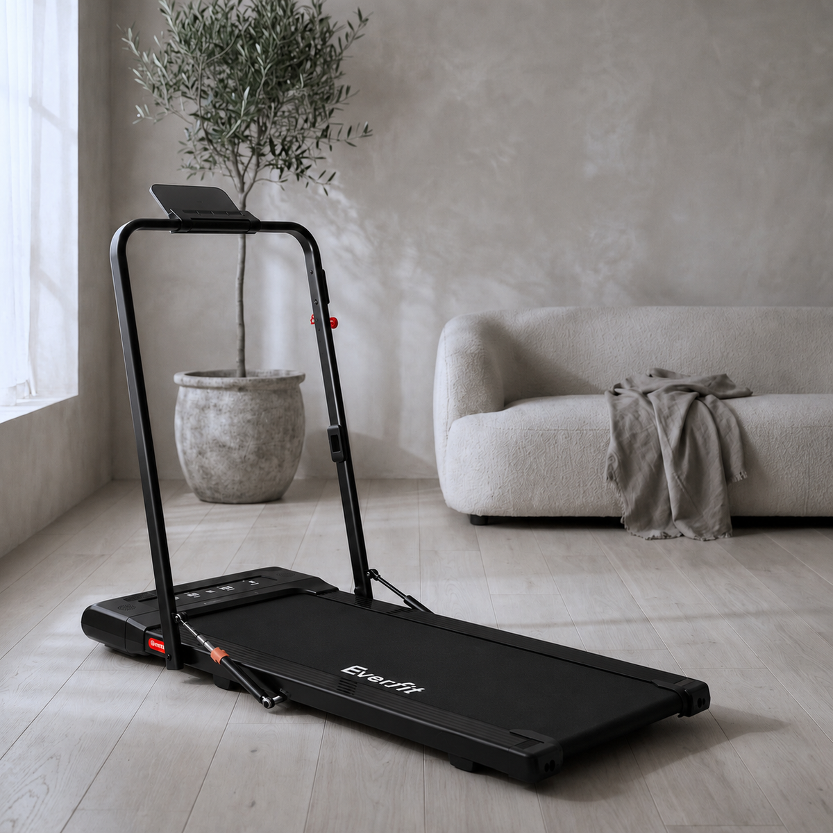 Walking Pad Treadmill with Handrail