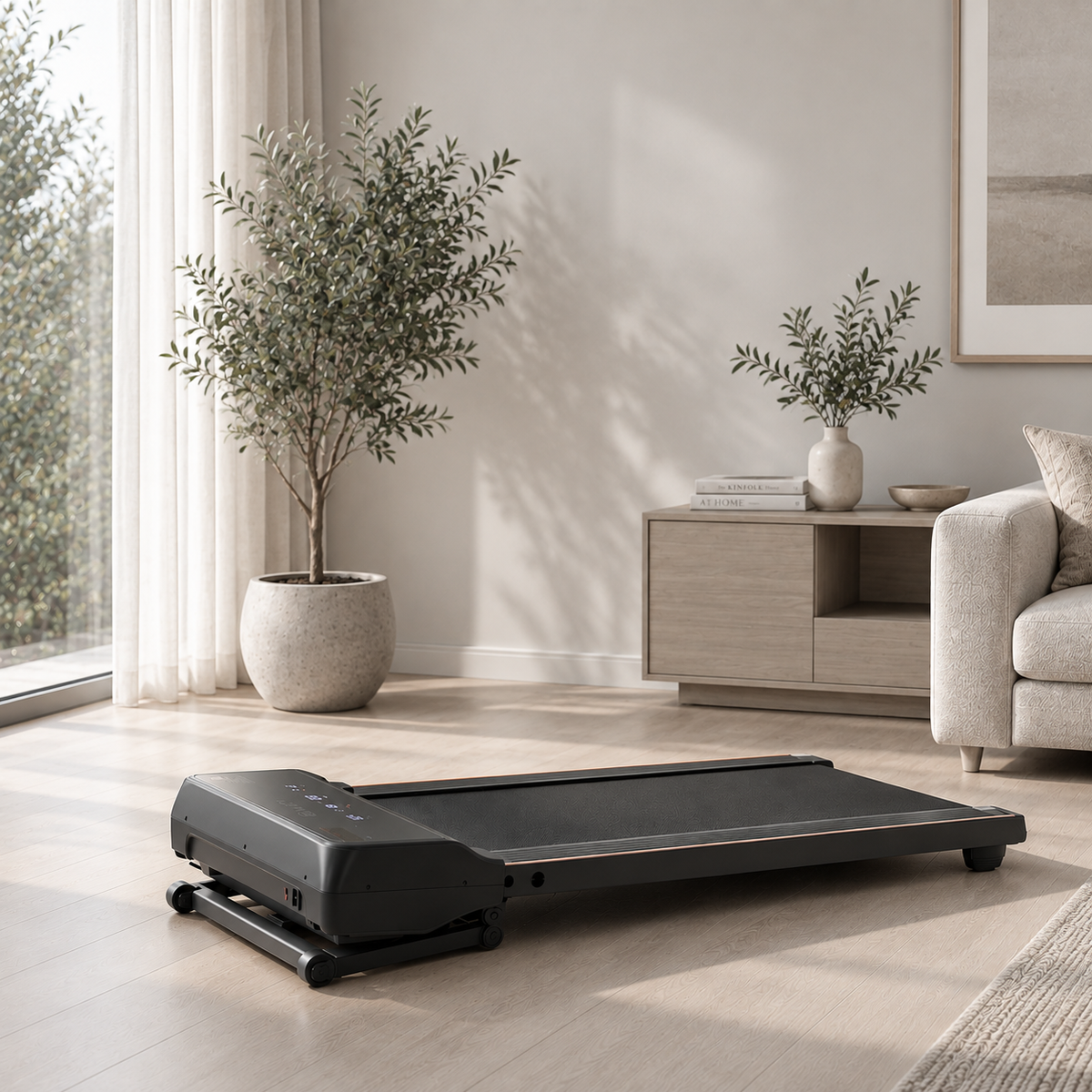Under-Desk Incline Walking Pad