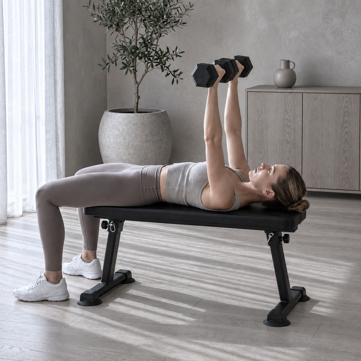 Foldable Flat Weight Bench