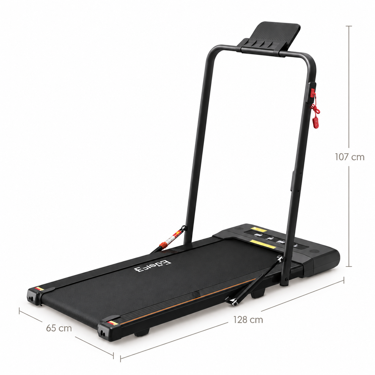 Walking Pad Treadmill with Handrail