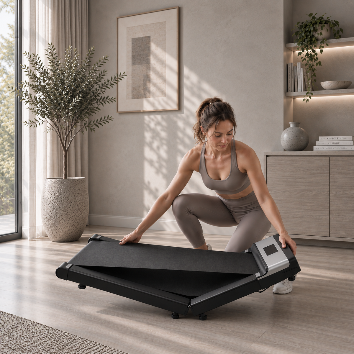 Foldable Walking Pad Treadmill