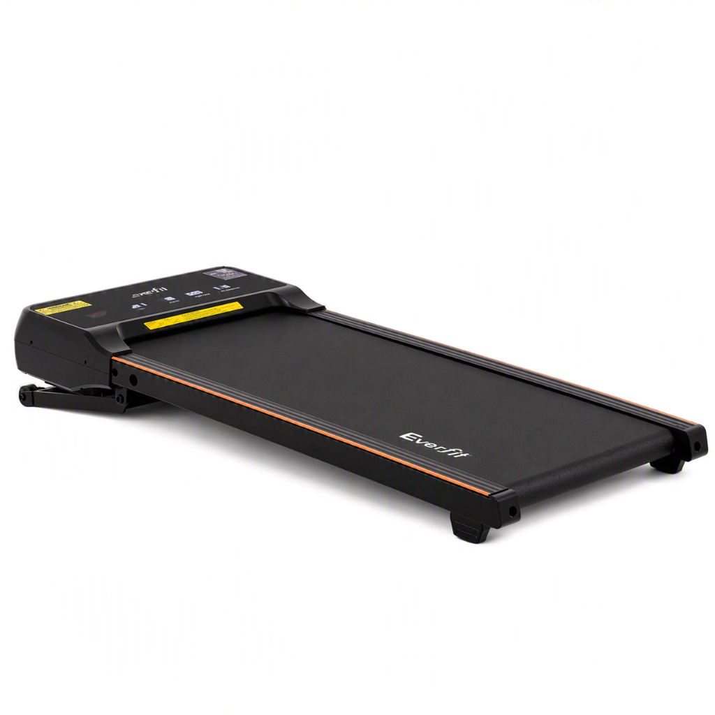 Under-Desk Incline Walking Pad in Black