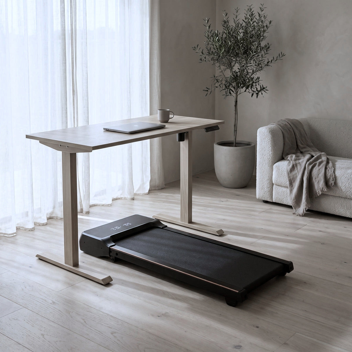 Alyn Haus Under-Desk Incline Walking Pad